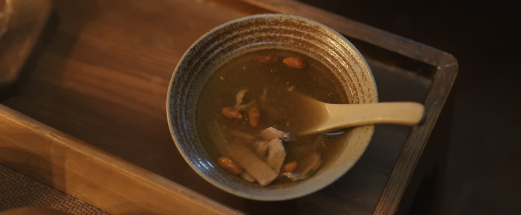 肝の汁物