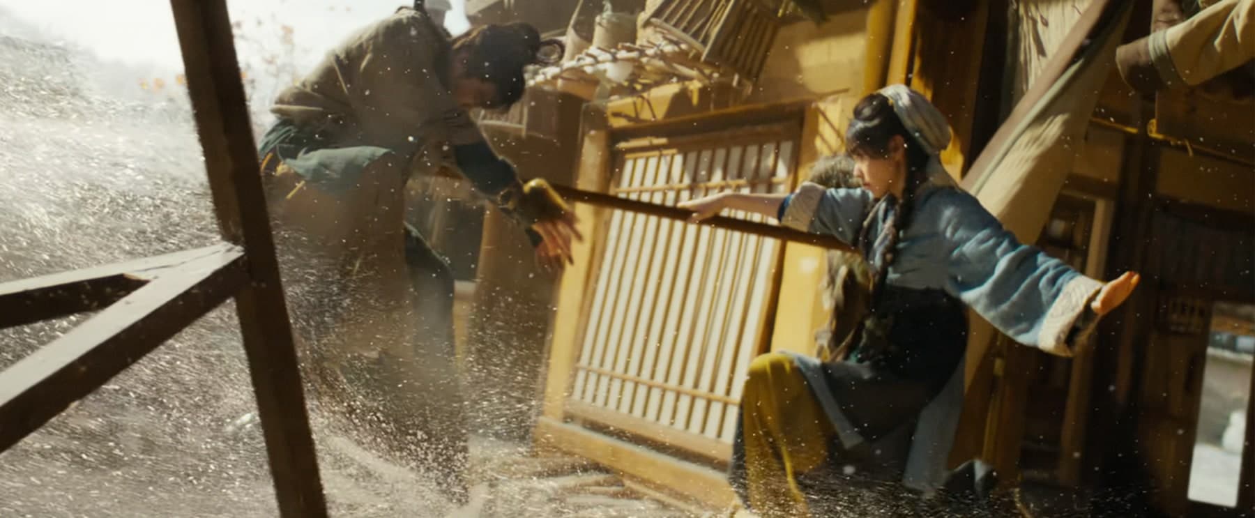 借金取りと戦う長玉